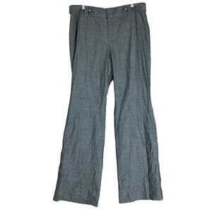 Banana Republic Womens Pants Gray Jackson Fit Wool Blend Lined Stretch 12